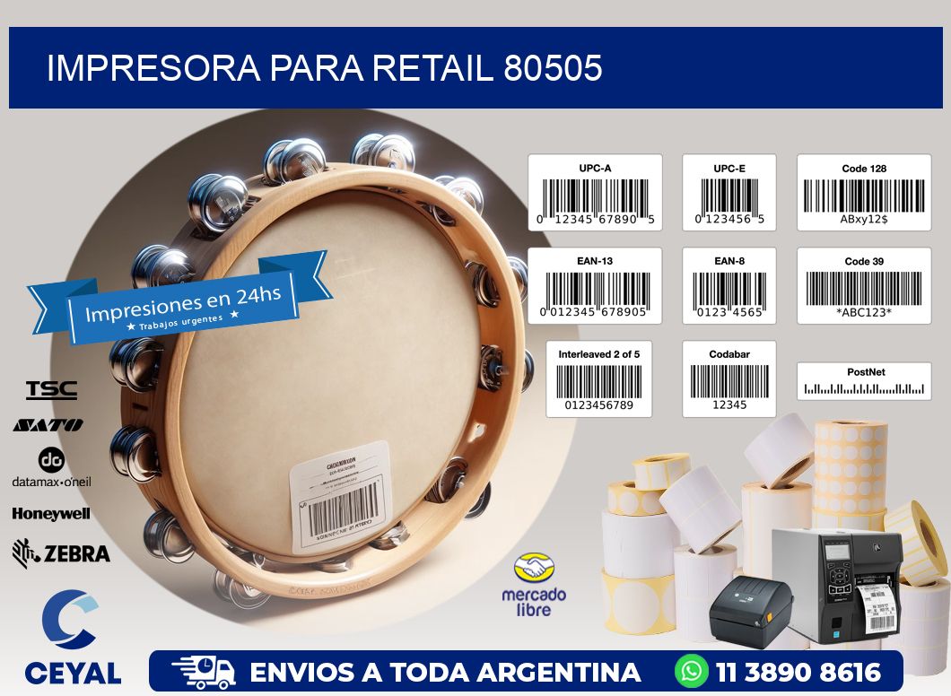 IMPRESORA PARA RETAIL 80505