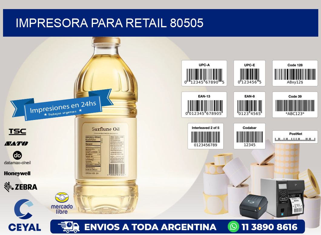 IMPRESORA PARA RETAIL 80505