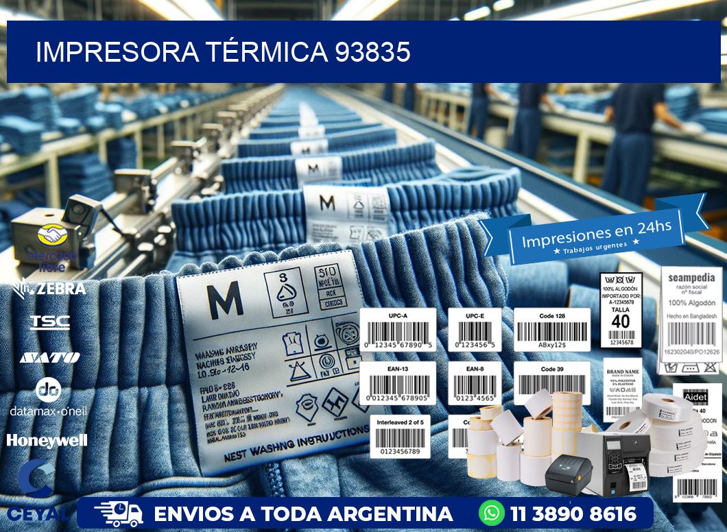 IMPRESORA TÉRMICA 93835