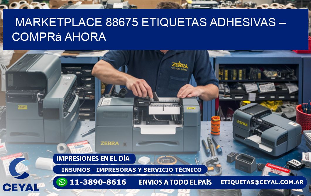 Marketplace 88675 Etiquetas Adhesivas – Comprá Ahora