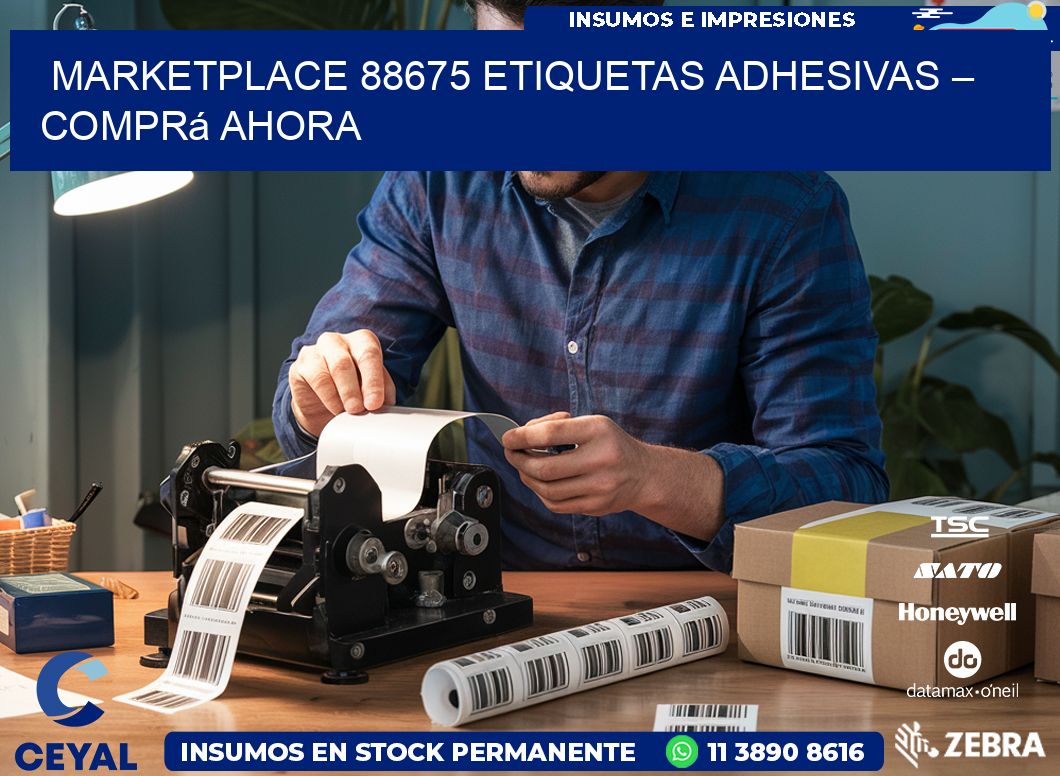 Marketplace 88675 Etiquetas Adhesivas – Comprá Ahora