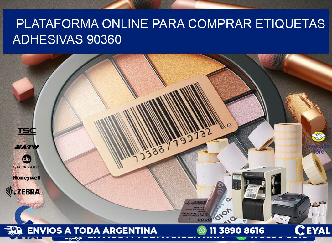 Plataforma Online para Comprar Etiquetas Adhesivas 90360