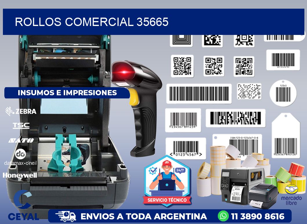 ROLLOS COMERCIAL 35665
