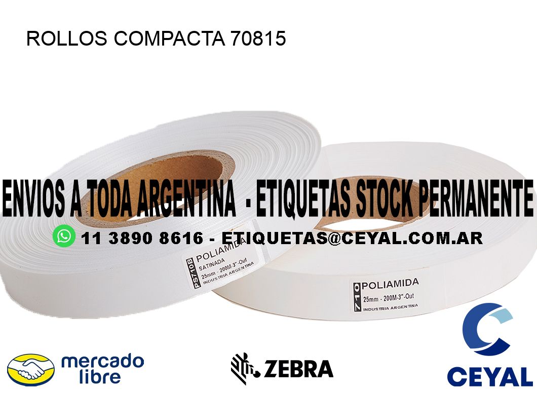 ROLLOS COMPACTA 70815