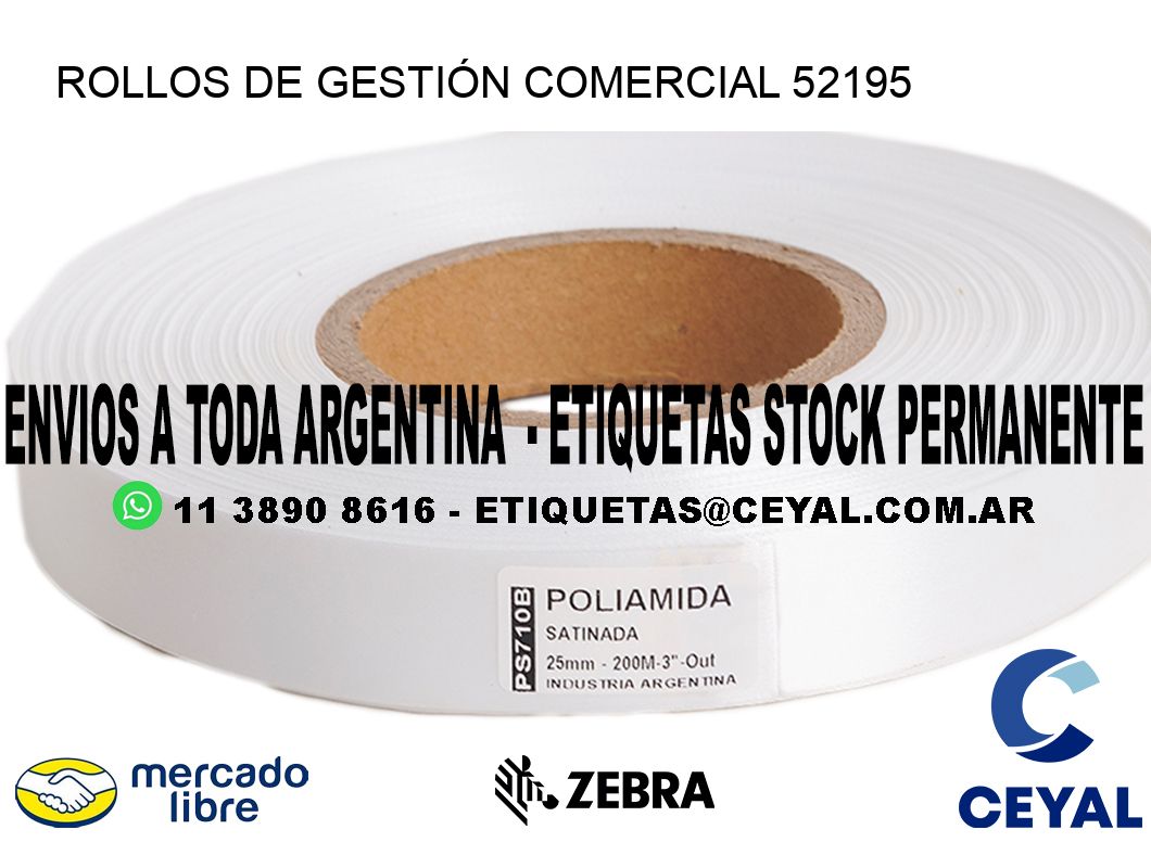 ROLLOS DE GESTIÓN COMERCIAL 52195