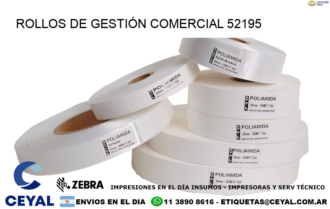 ROLLOS DE GESTIÓN COMERCIAL 52195