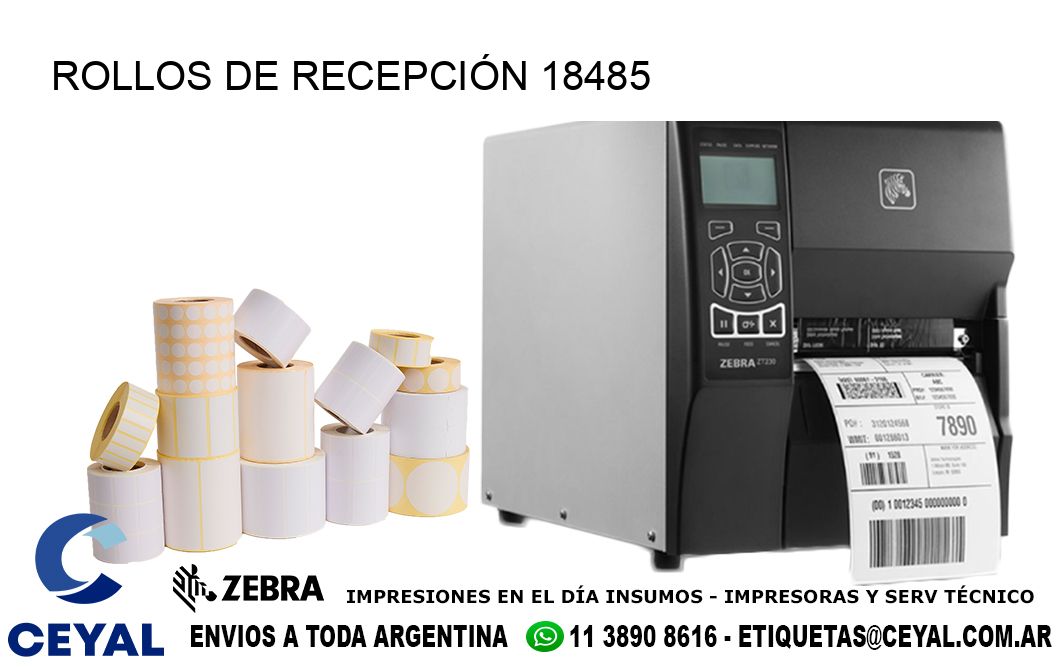 ROLLOS DE RECEPCIÓN 18485