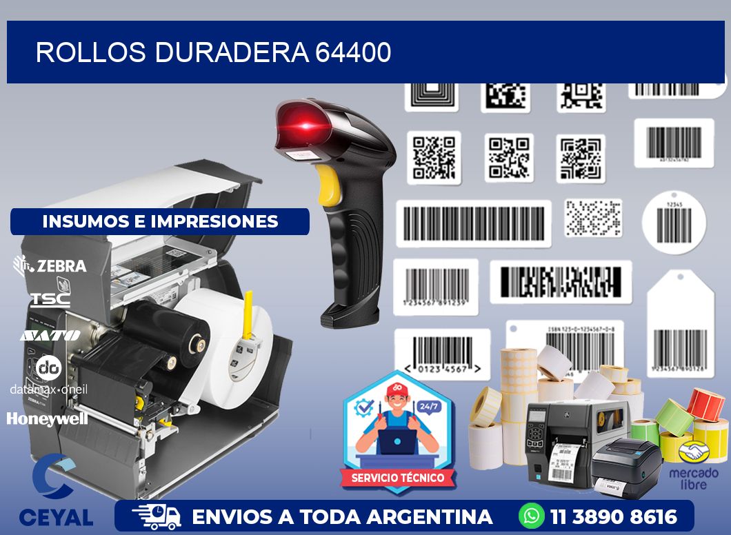 ROLLOS DURADERA 64400