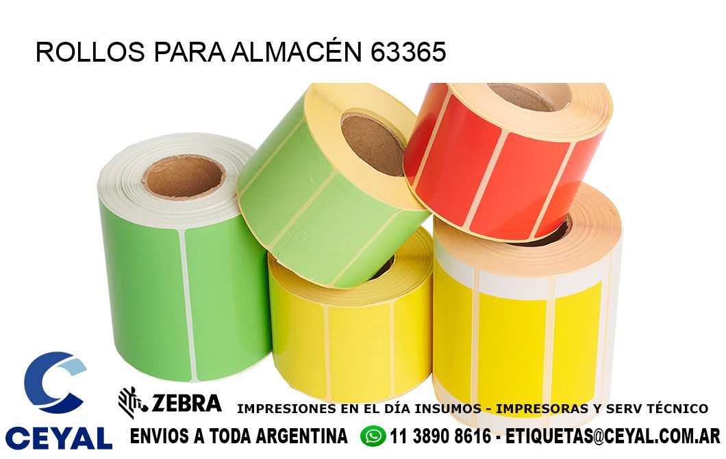 ROLLOS PARA ALMACÉN 63365