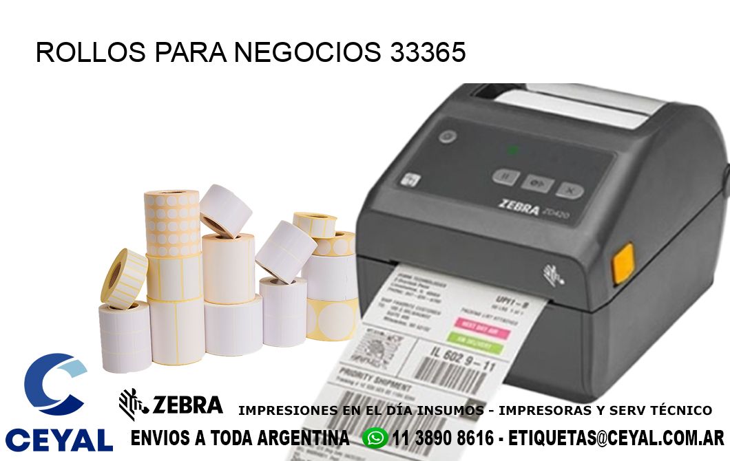 ROLLOS PARA NEGOCIOS 33365