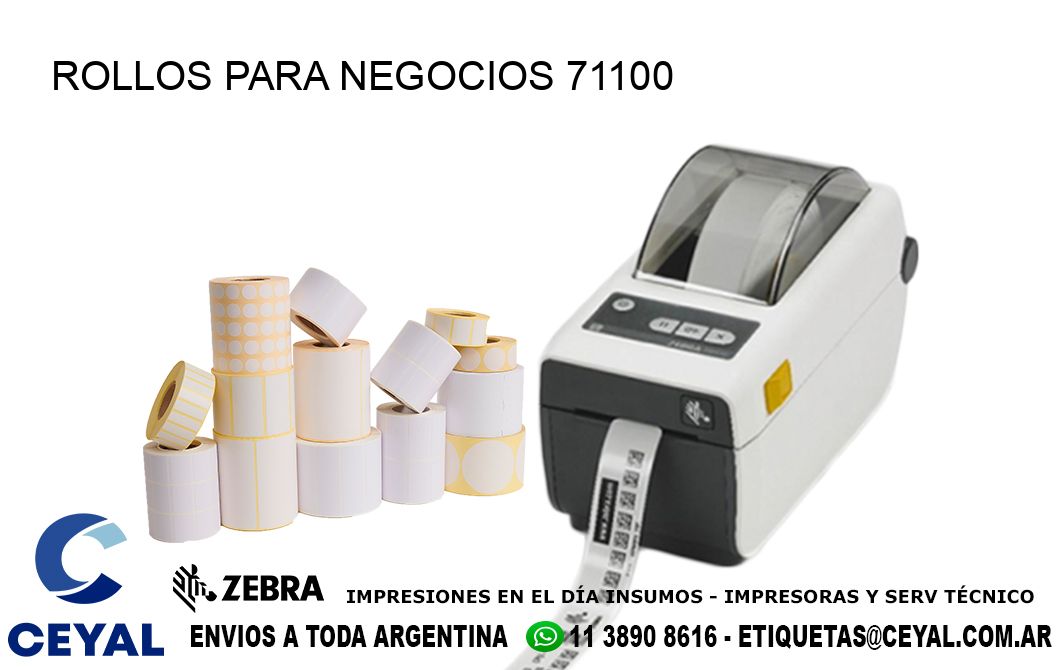 ROLLOS PARA NEGOCIOS 71100