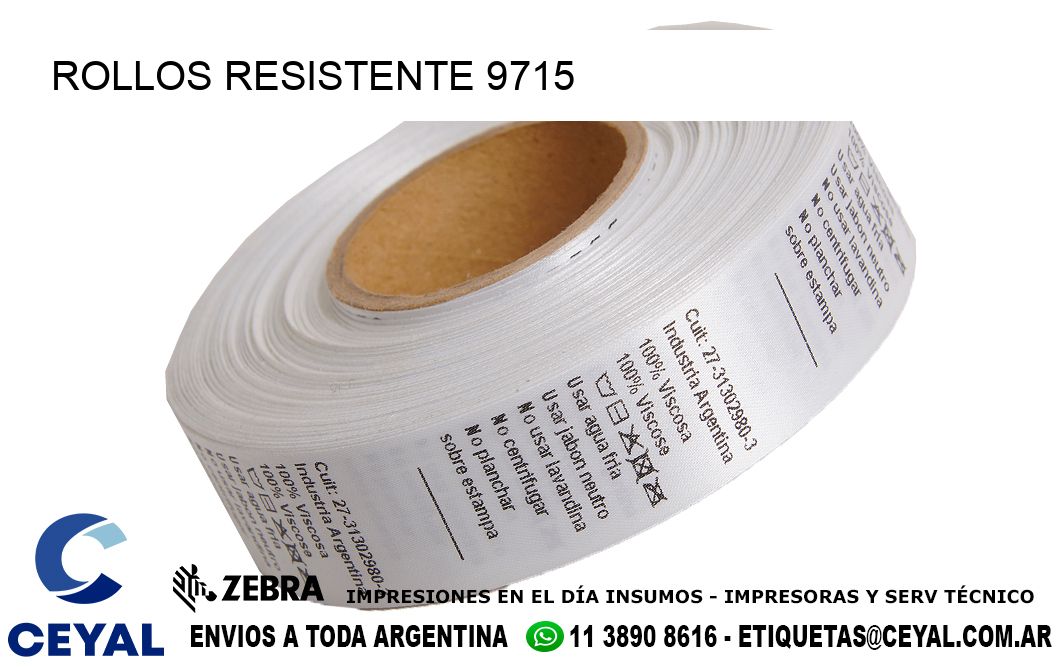 ROLLOS RESISTENTE 9715