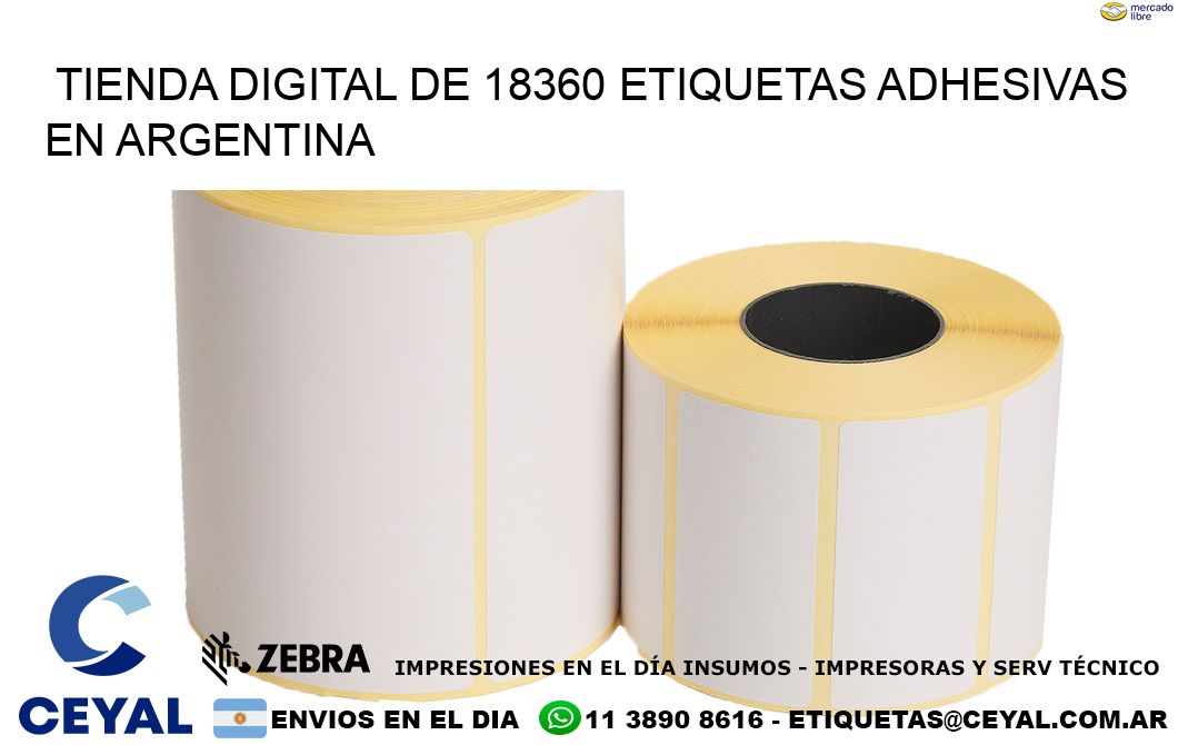Tienda Digital de 18360 Etiquetas Adhesivas en Argentina
