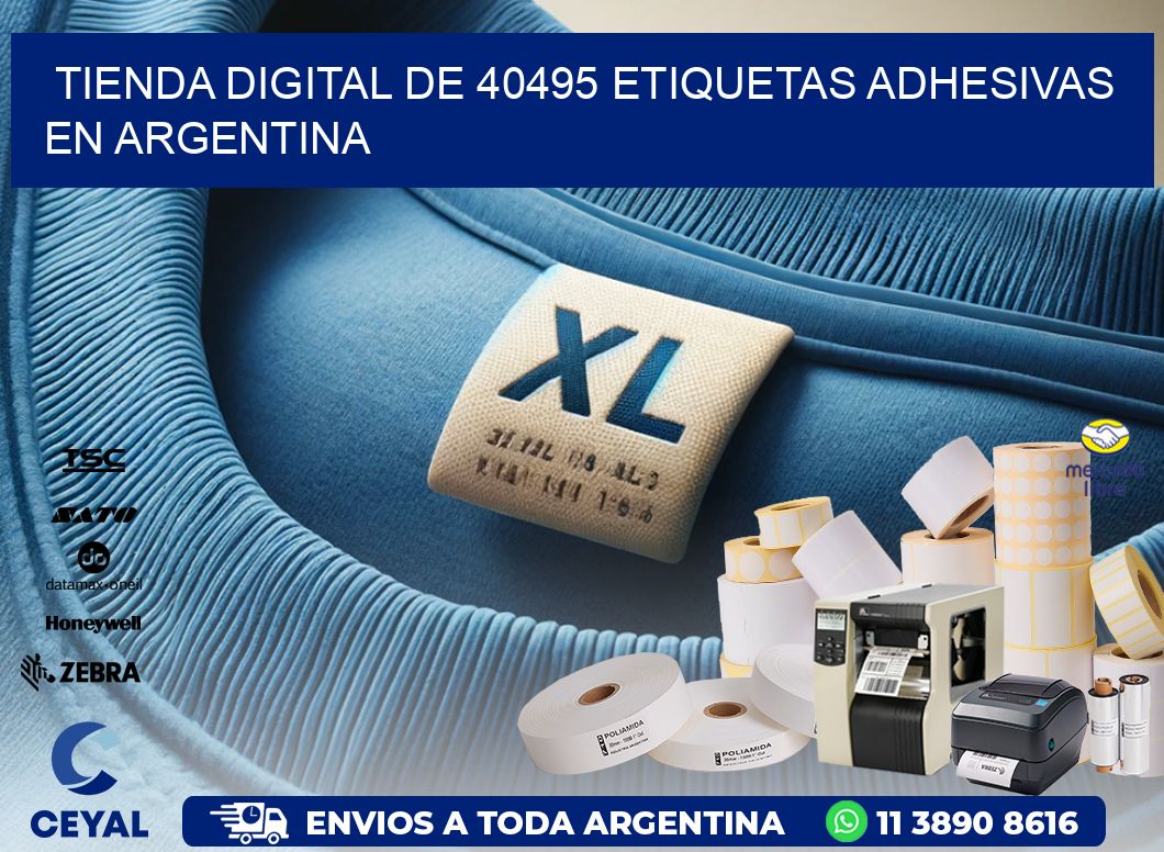Tienda Digital de 40495 Etiquetas Adhesivas en Argentina
