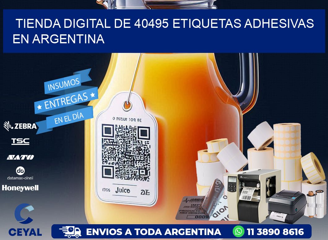 Tienda Digital de 40495 Etiquetas Adhesivas en Argentina