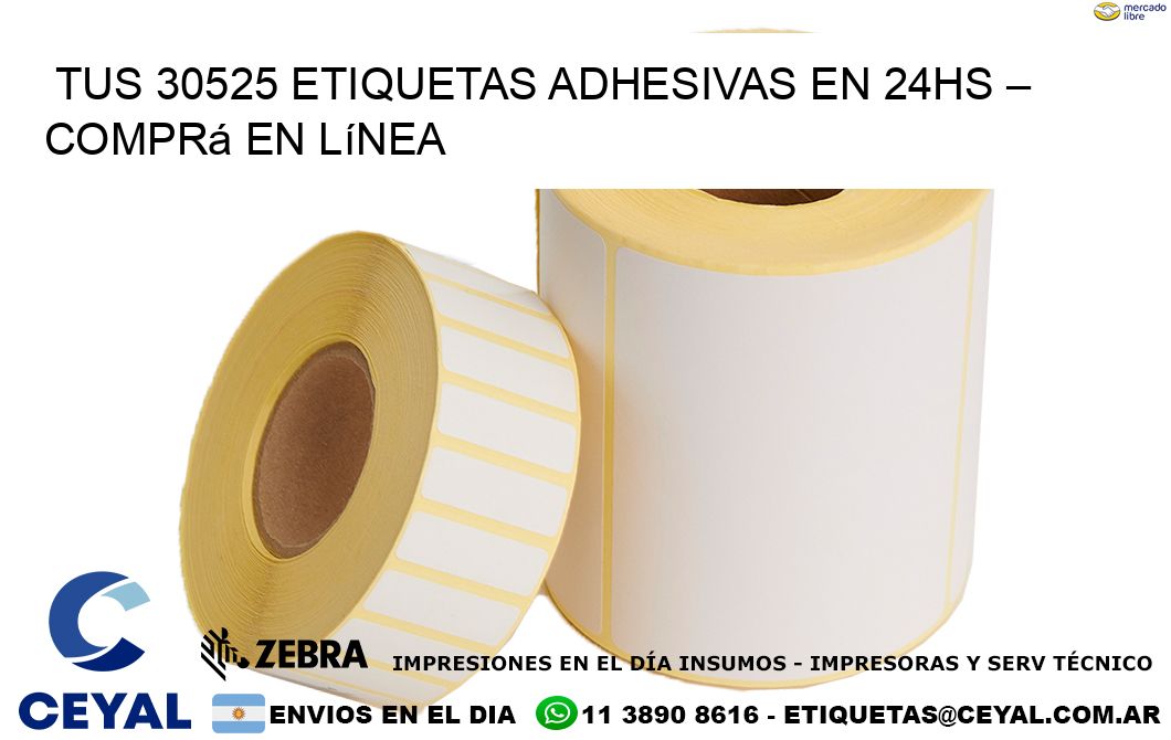 Tus 30525 Etiquetas Adhesivas en 24hs – Comprá en Línea