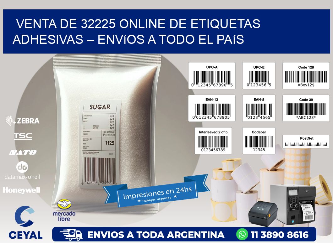 Venta de 32225 Online de Etiquetas Adhesivas – Envíos a Todo el País