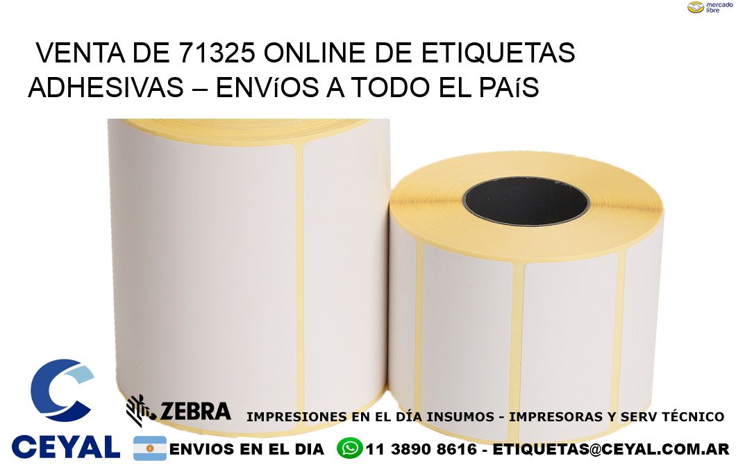 Venta de 71325 Online de Etiquetas Adhesivas – Envíos a Todo el País