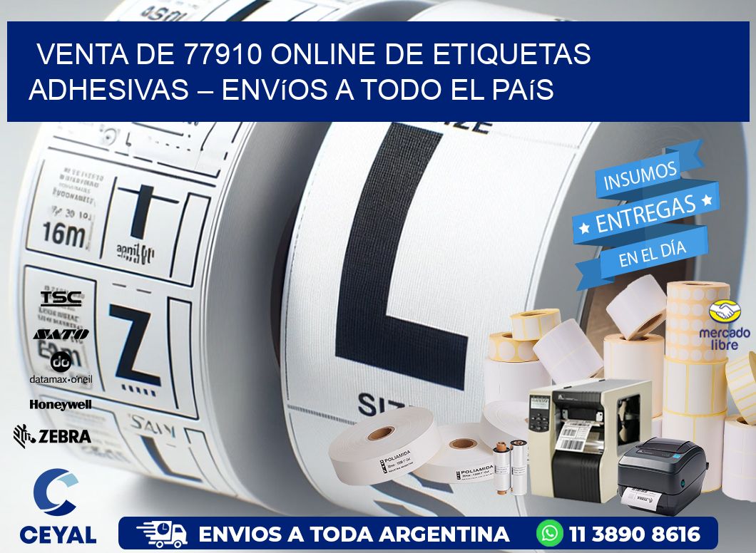 Venta de 77910 Online de Etiquetas Adhesivas – Envíos a Todo el País
