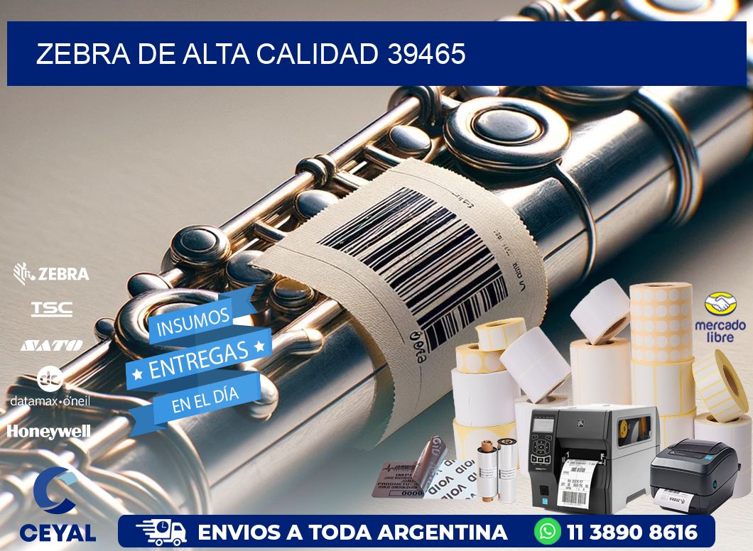 ZEBRA DE ALTA CALIDAD 39465