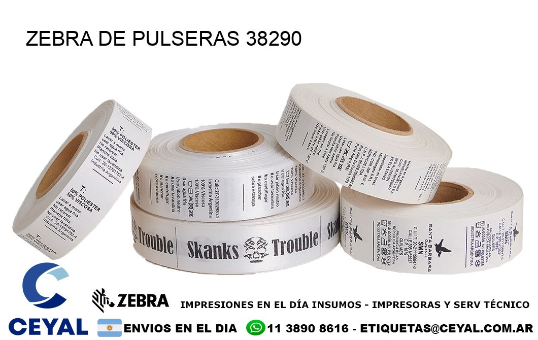 ZEBRA DE PULSERAS 38290
