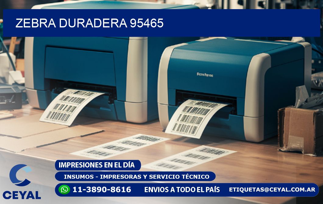 ZEBRA DURADERA 95465
