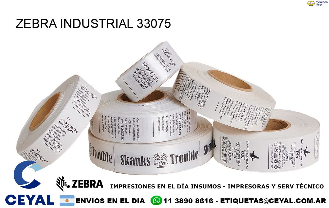 ZEBRA INDUSTRIAL 33075