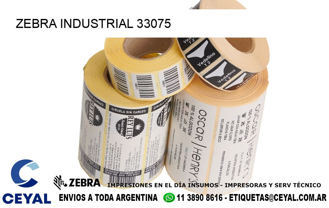 ZEBRA INDUSTRIAL 33075