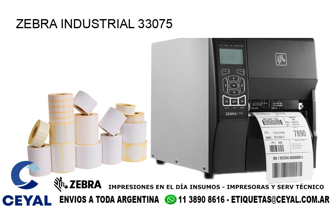 ZEBRA INDUSTRIAL 33075