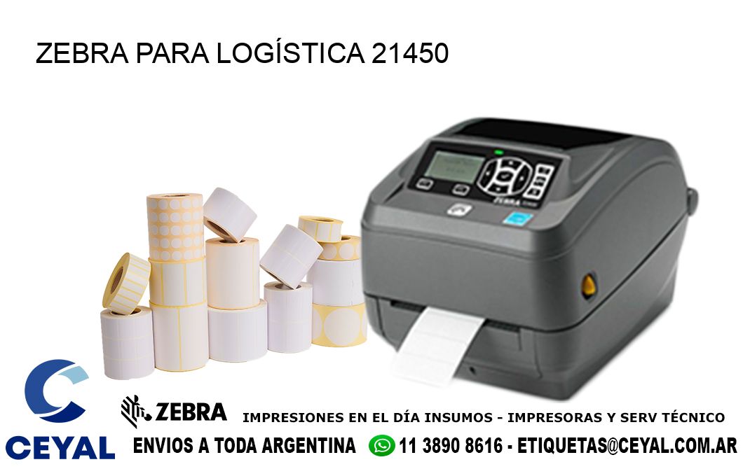ZEBRA PARA LOGÍSTICA 21450