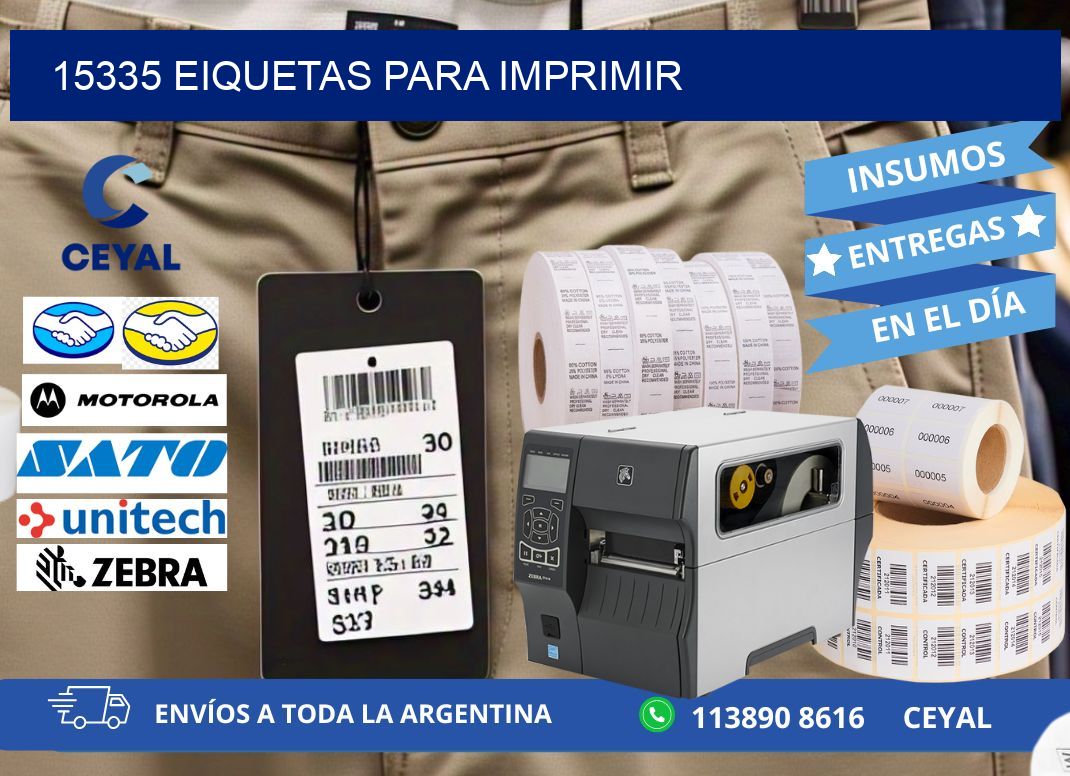 15335 EIQUETAS PARA IMPRIMIR