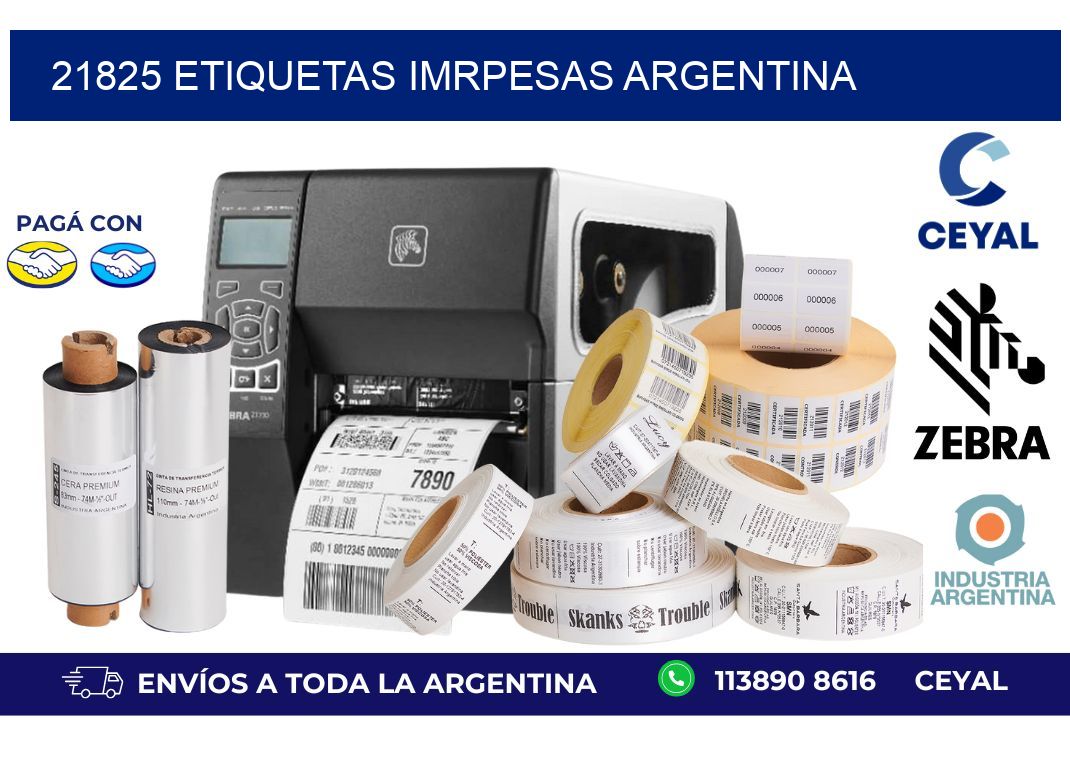 21825 etiquetas imrpesas argentina