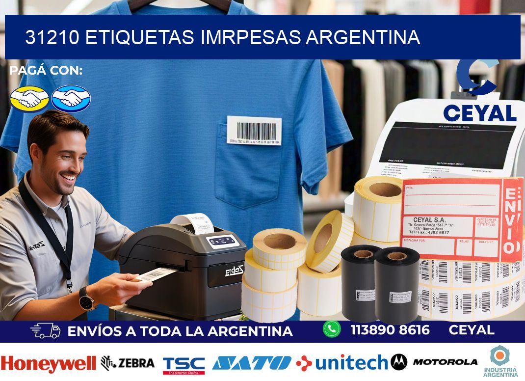 31210 etiquetas imrpesas argentina