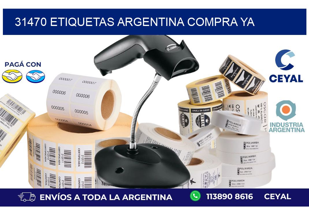 31470 etiquetas argentina COMPRA YA