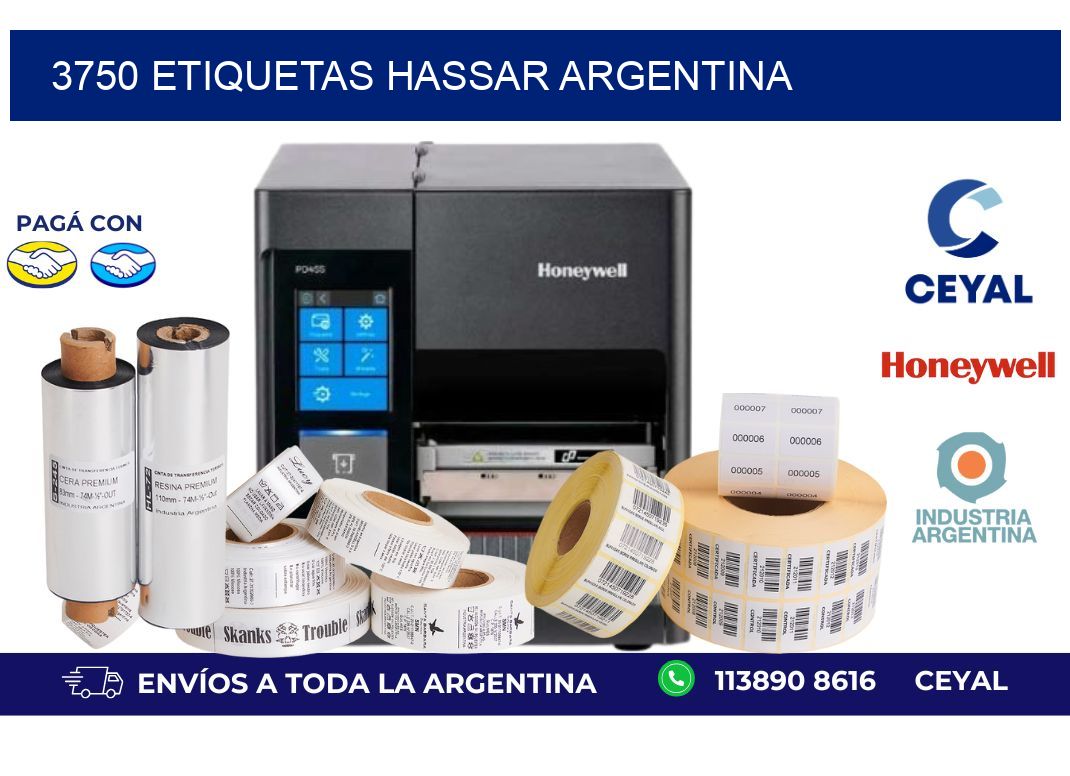3750 etiquetas hassar argentina