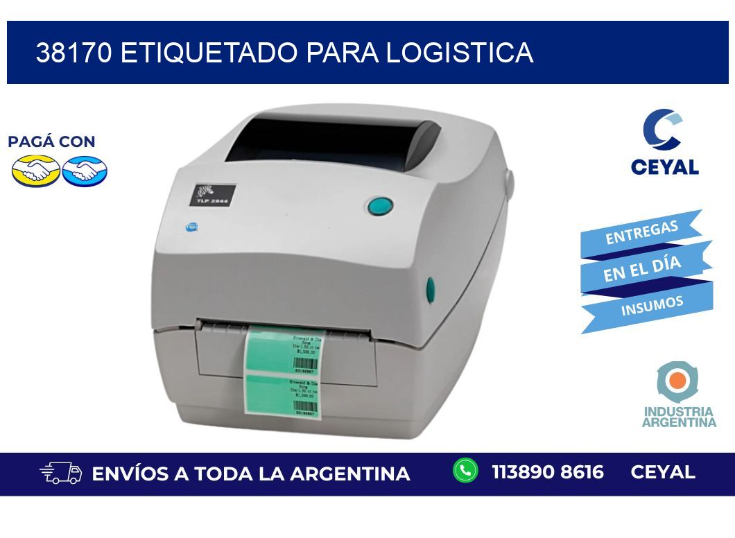 38170 ETIQUETADO PARA LOGISTICA