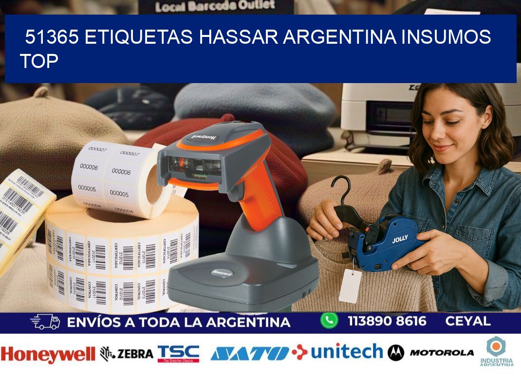 51365 etiquetas hassar argentina INSUMOS TOP