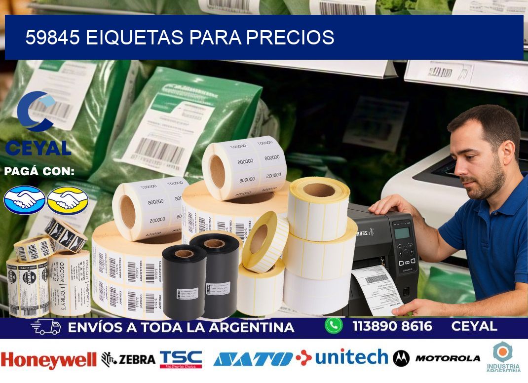 59845 EIQUETAS PARA PRECIOS
