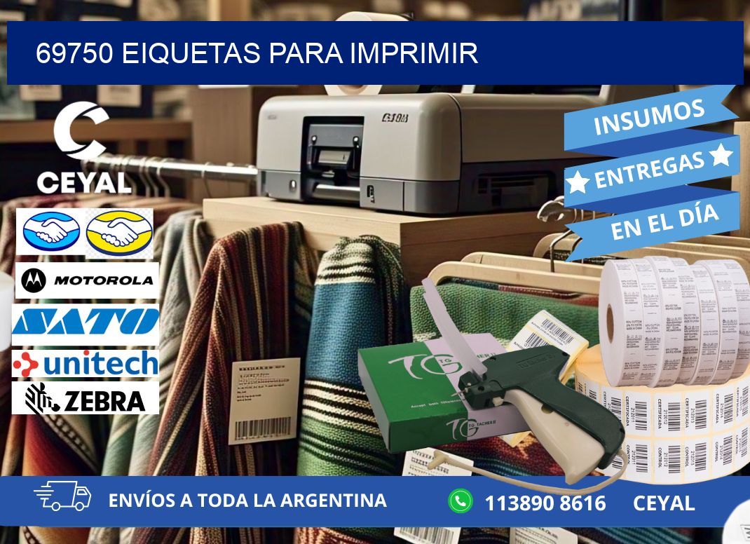 69750 EIQUETAS PARA IMPRIMIR