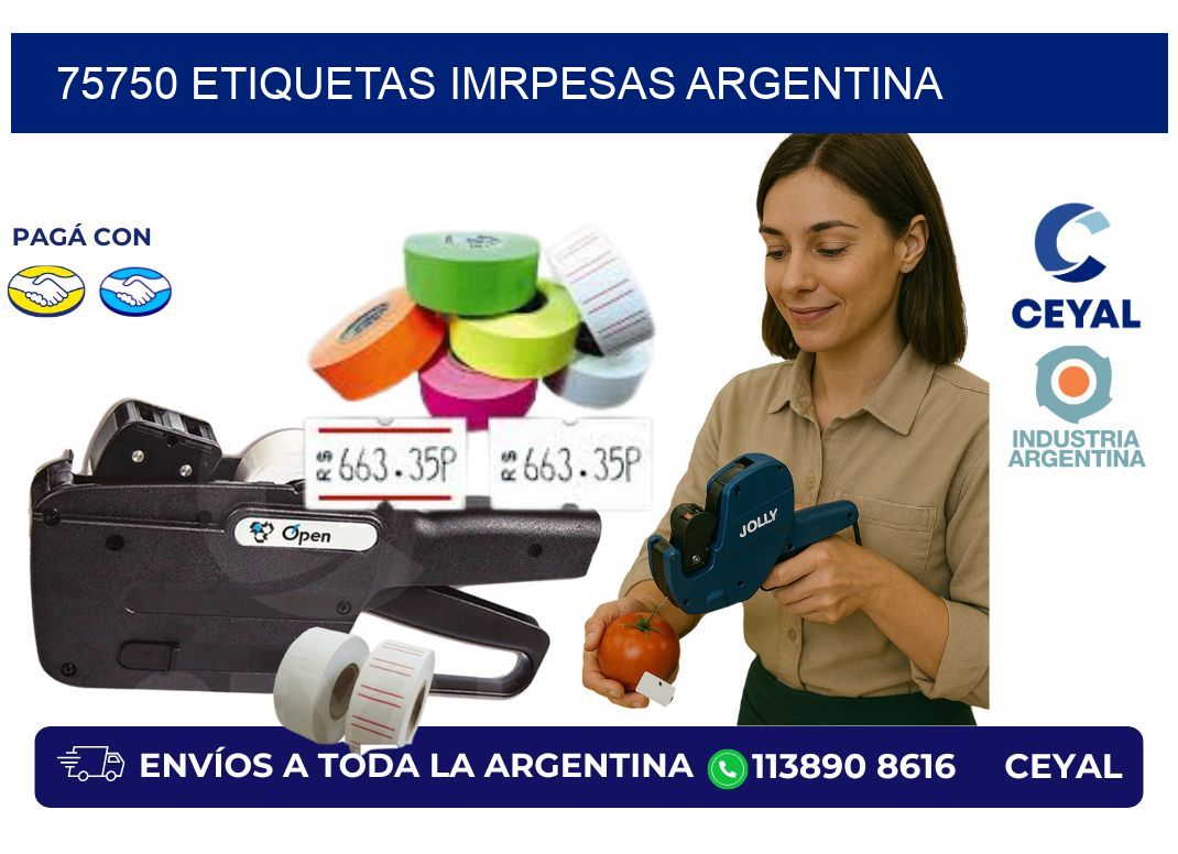 75750 etiquetas imrpesas argentina