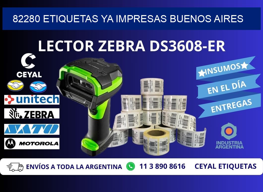 82280 ETIQUETAS YA IMPRESAS BUENOS AIRES