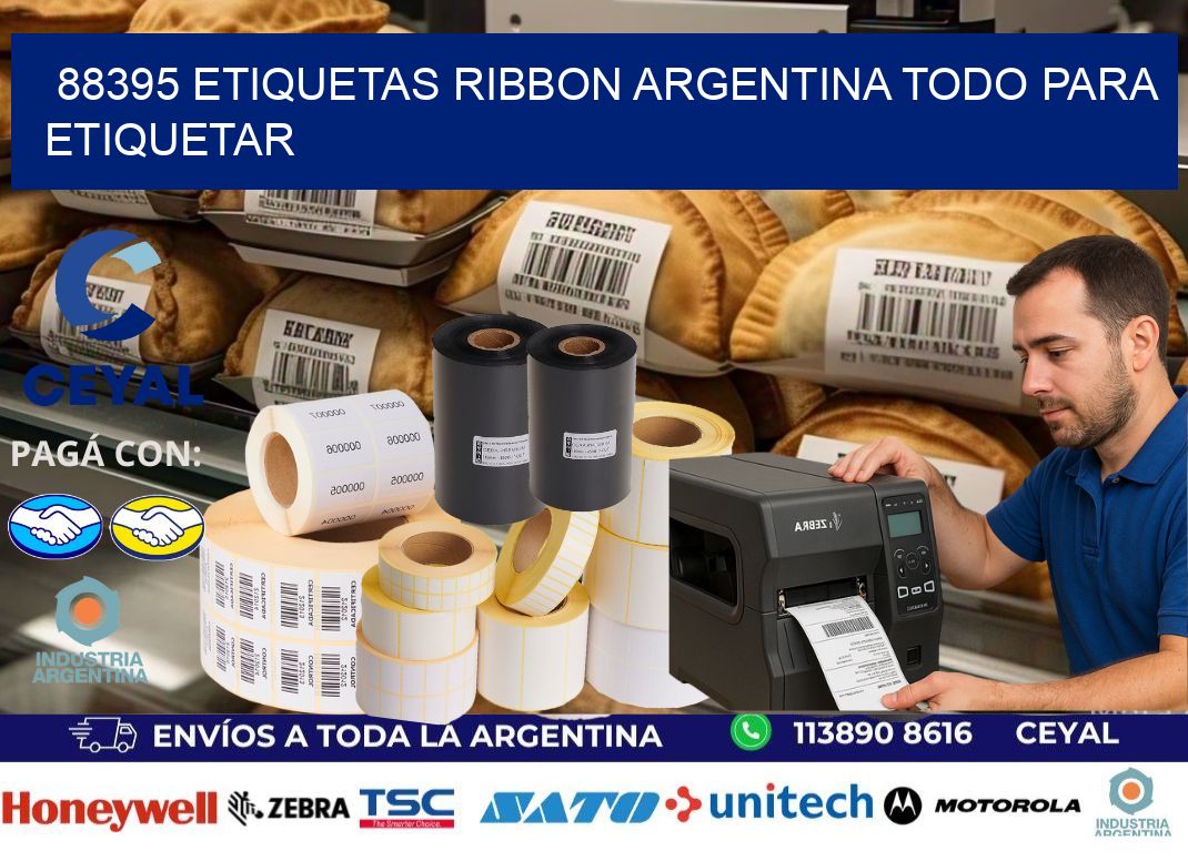 88395 etiquetas ribbon argentina TODO PARA ETIQUETAR