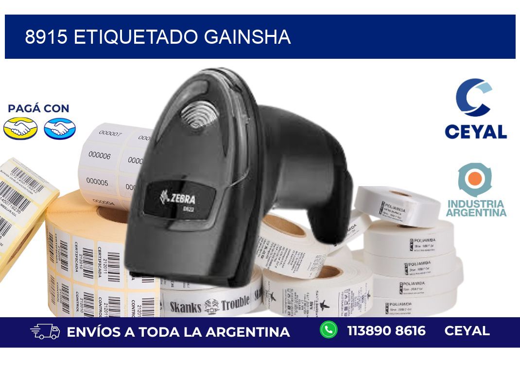 8915 ETIQUETADO GAINSHA