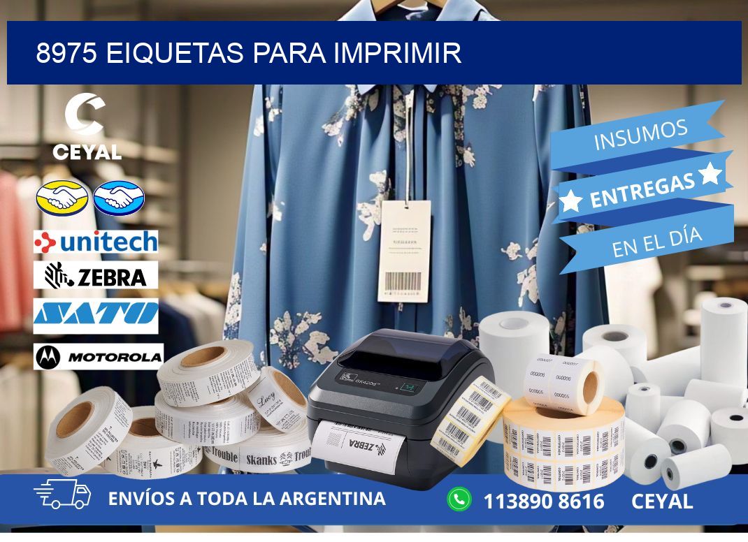 8975 EIQUETAS PARA IMPRIMIR