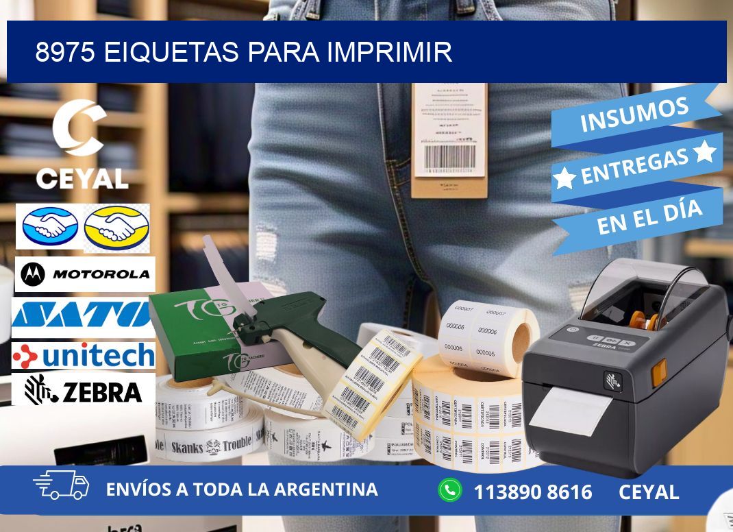 8975 EIQUETAS PARA IMPRIMIR