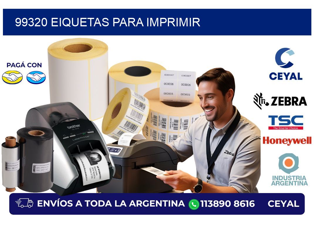 99320 EIQUETAS PARA IMPRIMIR