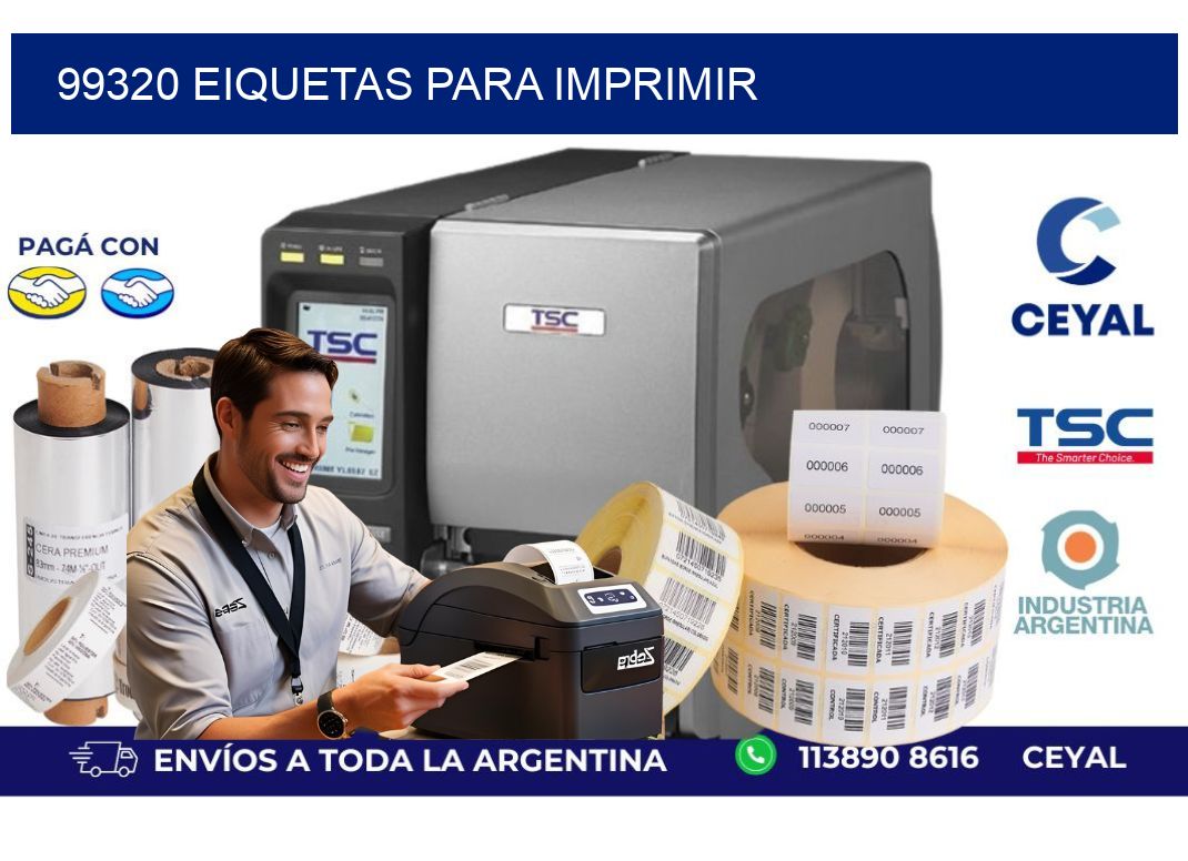 99320 EIQUETAS PARA IMPRIMIR