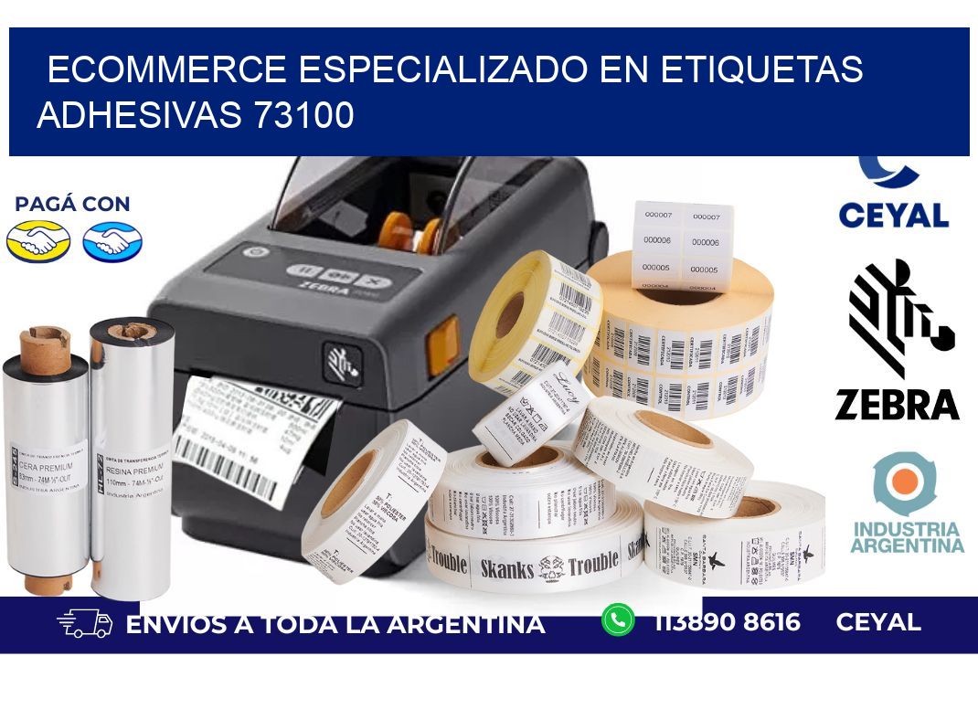 Ecommerce Especializado en Etiquetas Adhesivas 73100