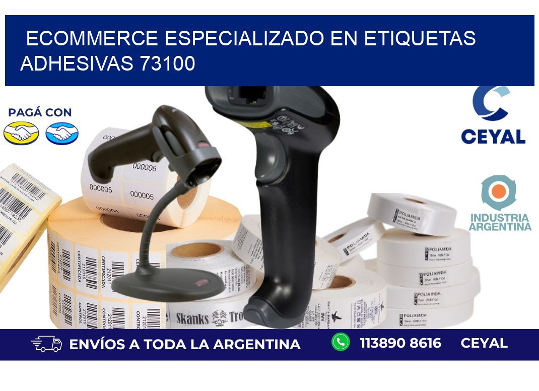 Ecommerce Especializado en Etiquetas Adhesivas 73100
