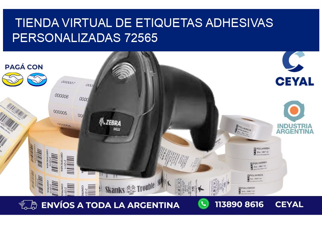 Tienda Virtual de Etiquetas Adhesivas Personalizadas 72565